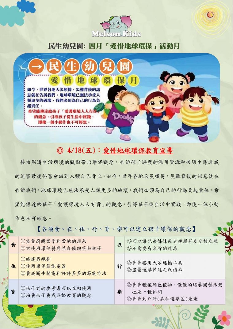 環保月