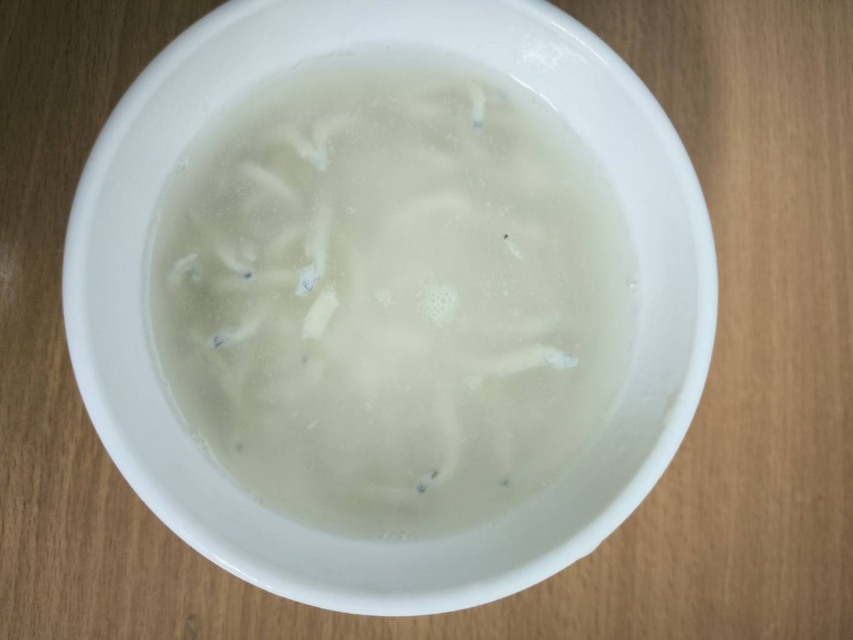 吻仔魚粥