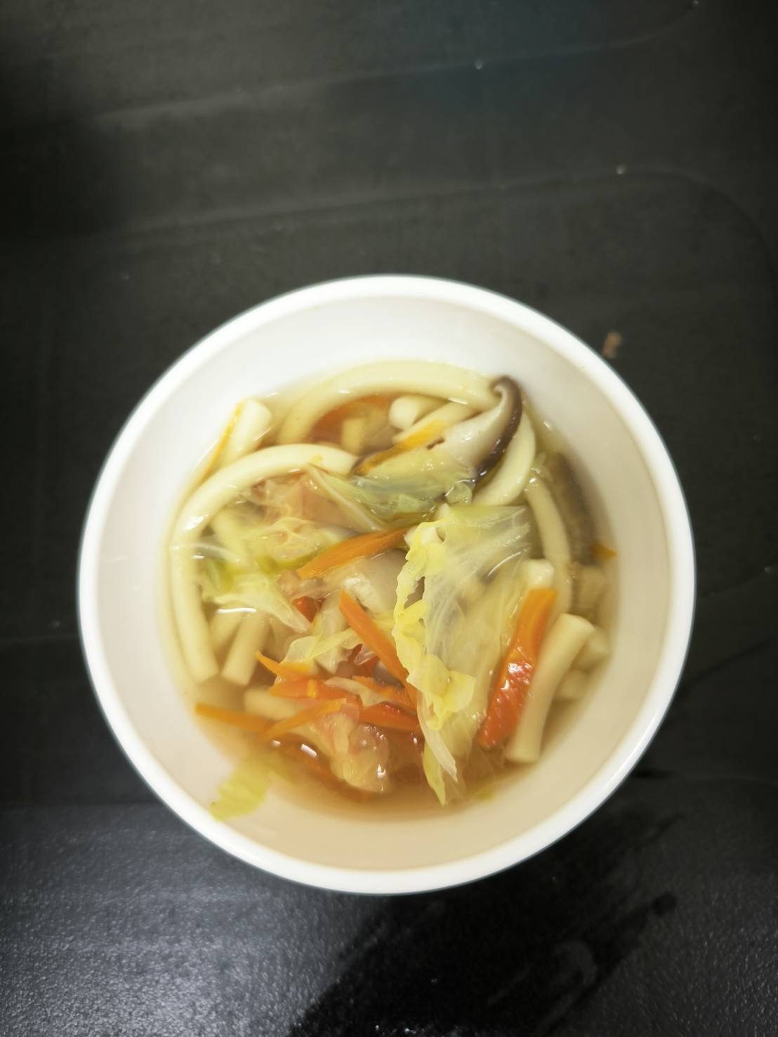 肉絲烏龍麵