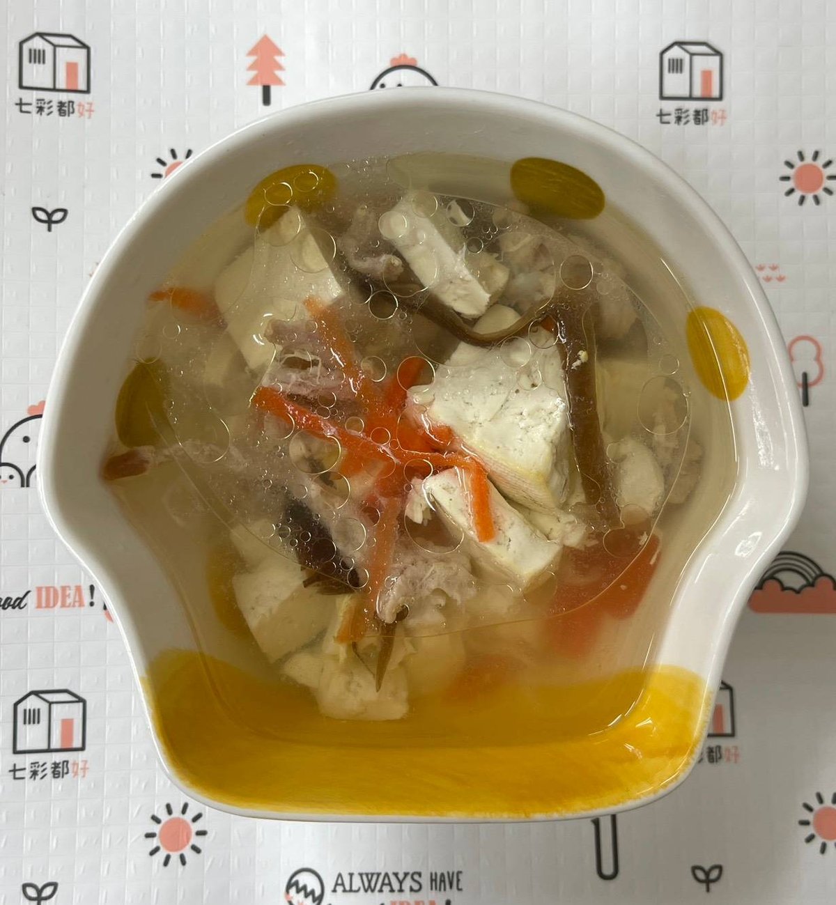 木耳豆腐羹