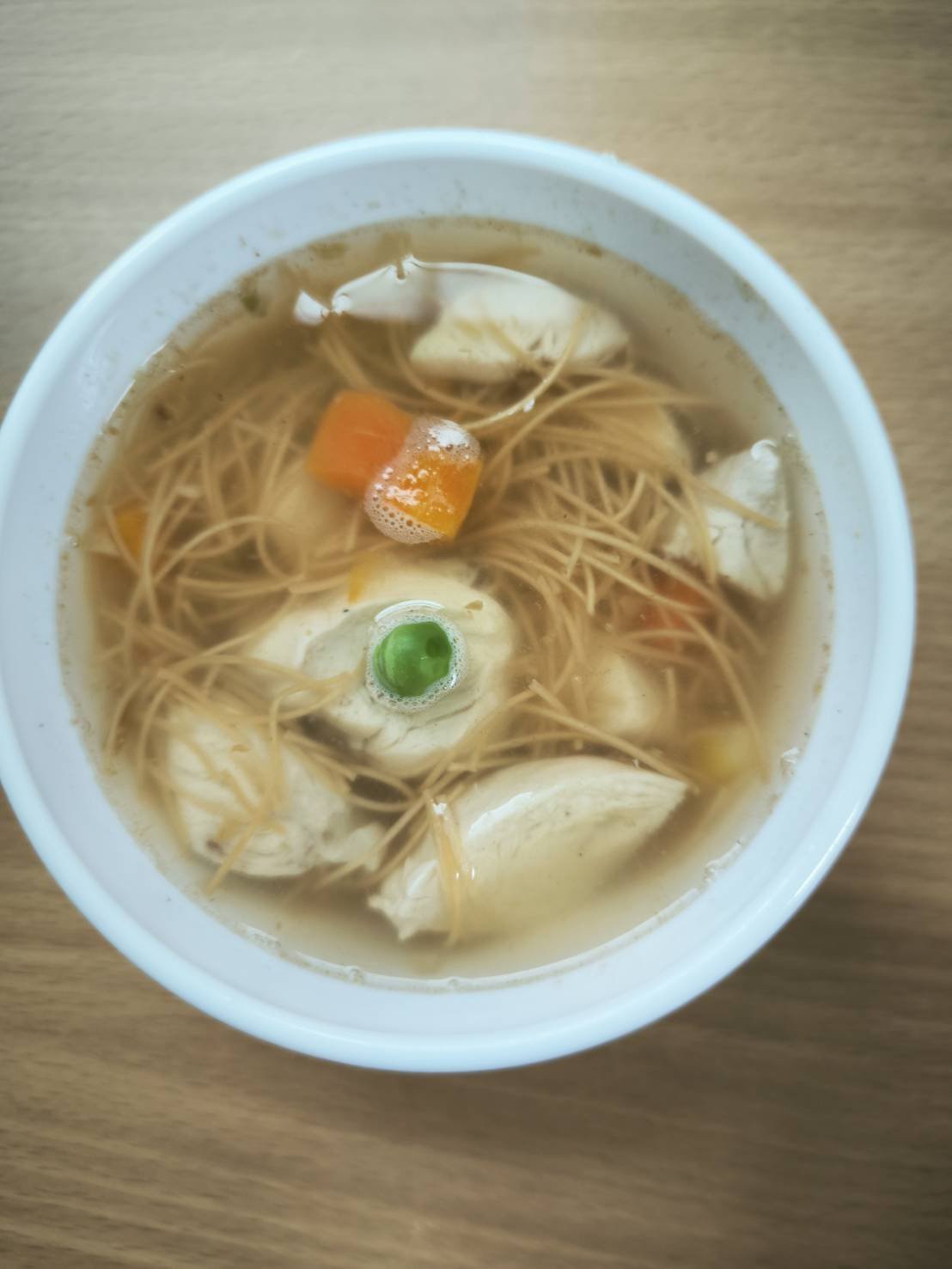蔬菜雞肉麵