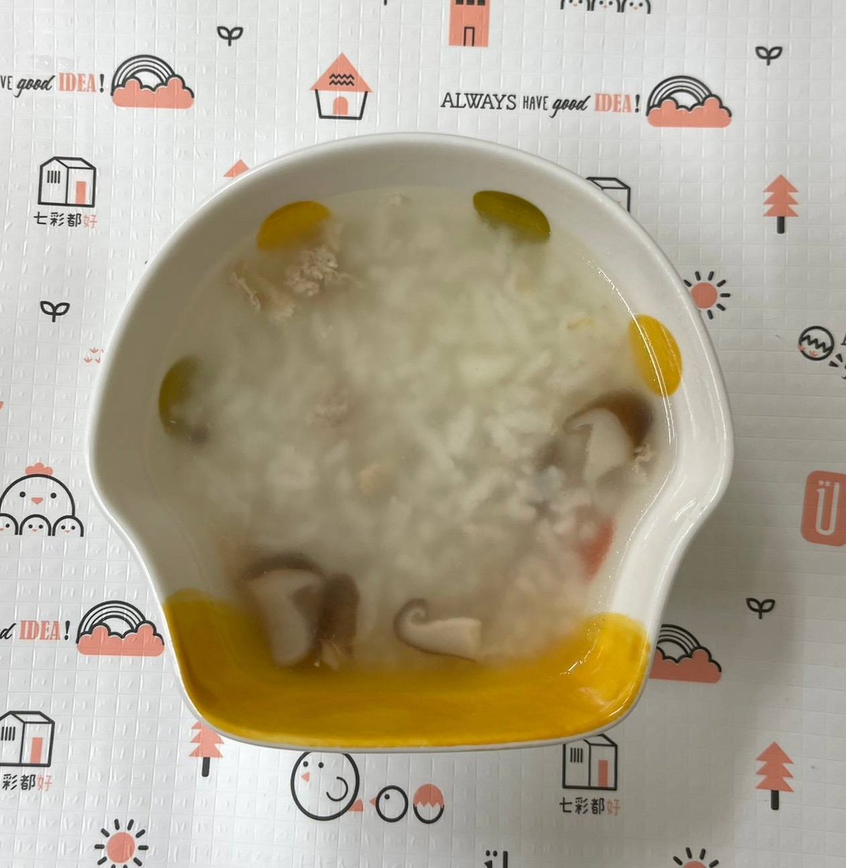 香菇瘦肉粥
