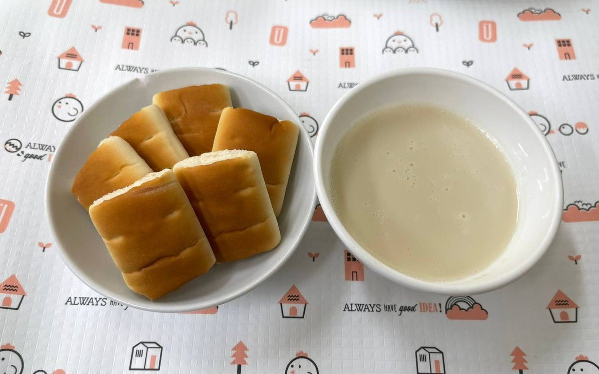 蘋果麵包/豆漿