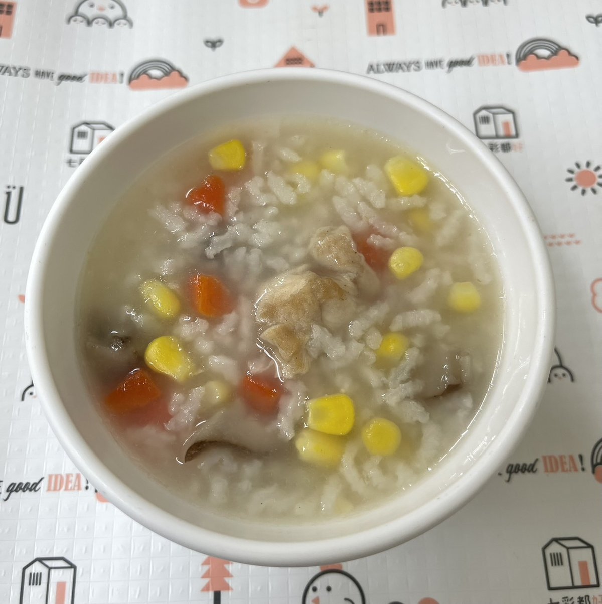 雞茸玉米粥