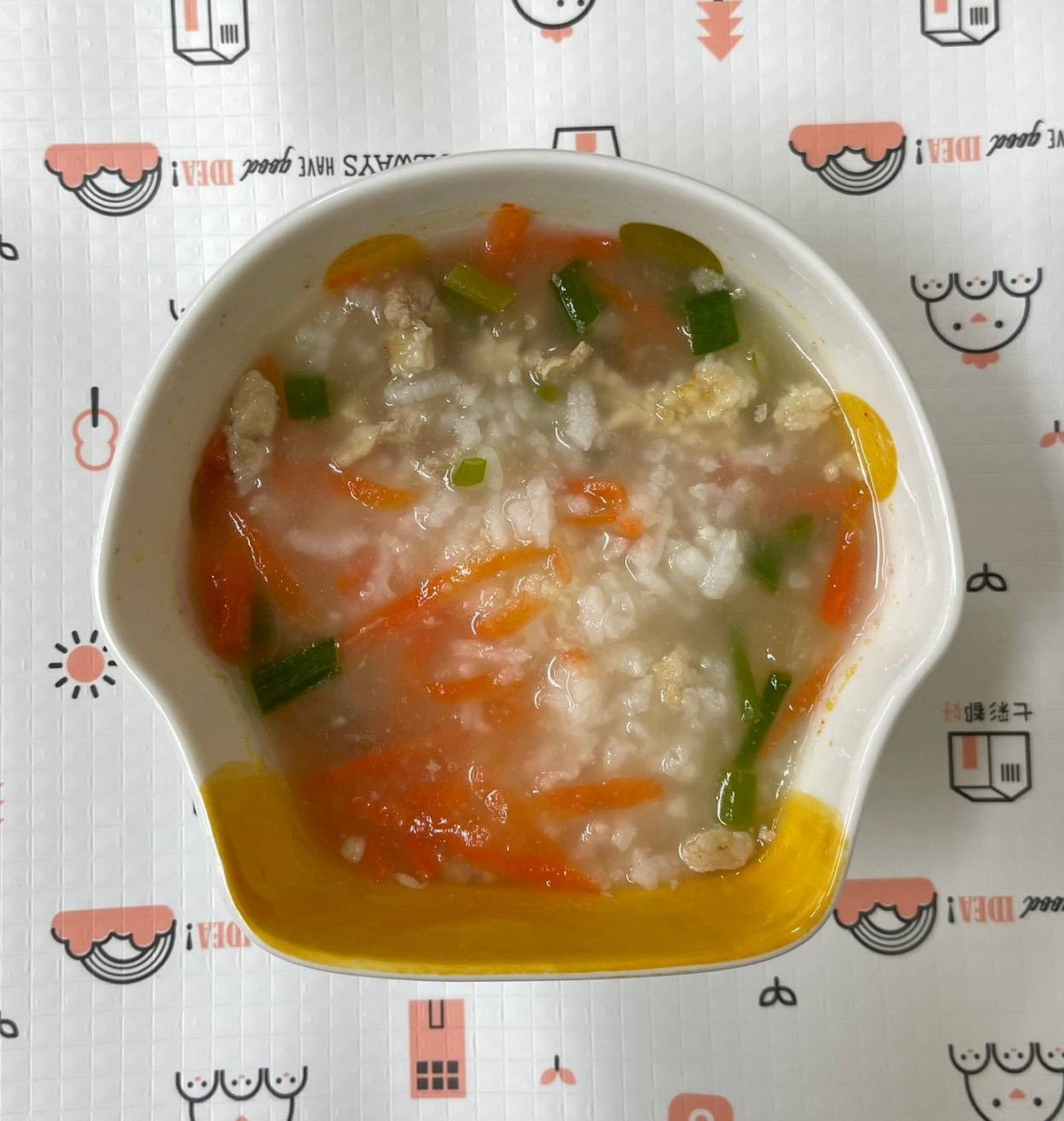 蔬菜瘦肉粥