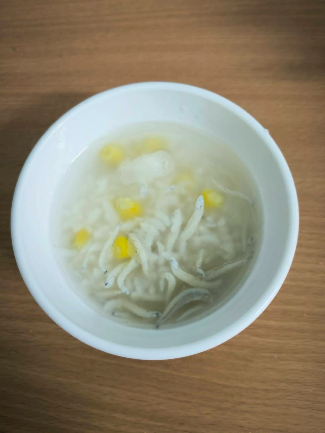 吻仔魚粥