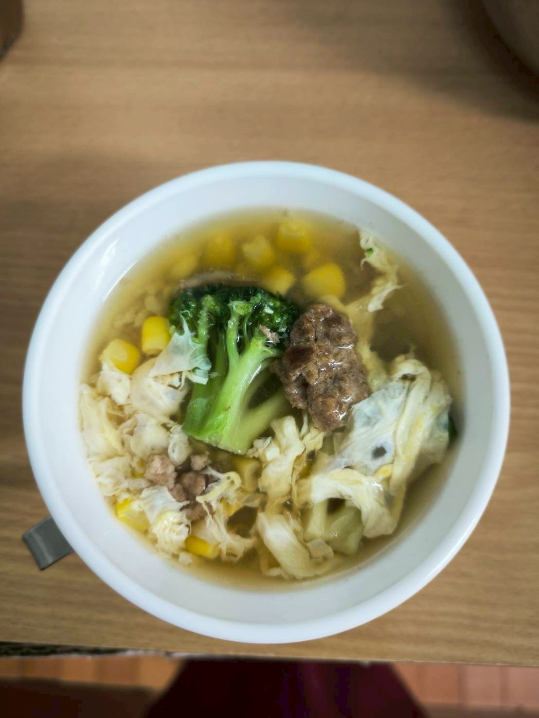 蔬菜瘦肉粥