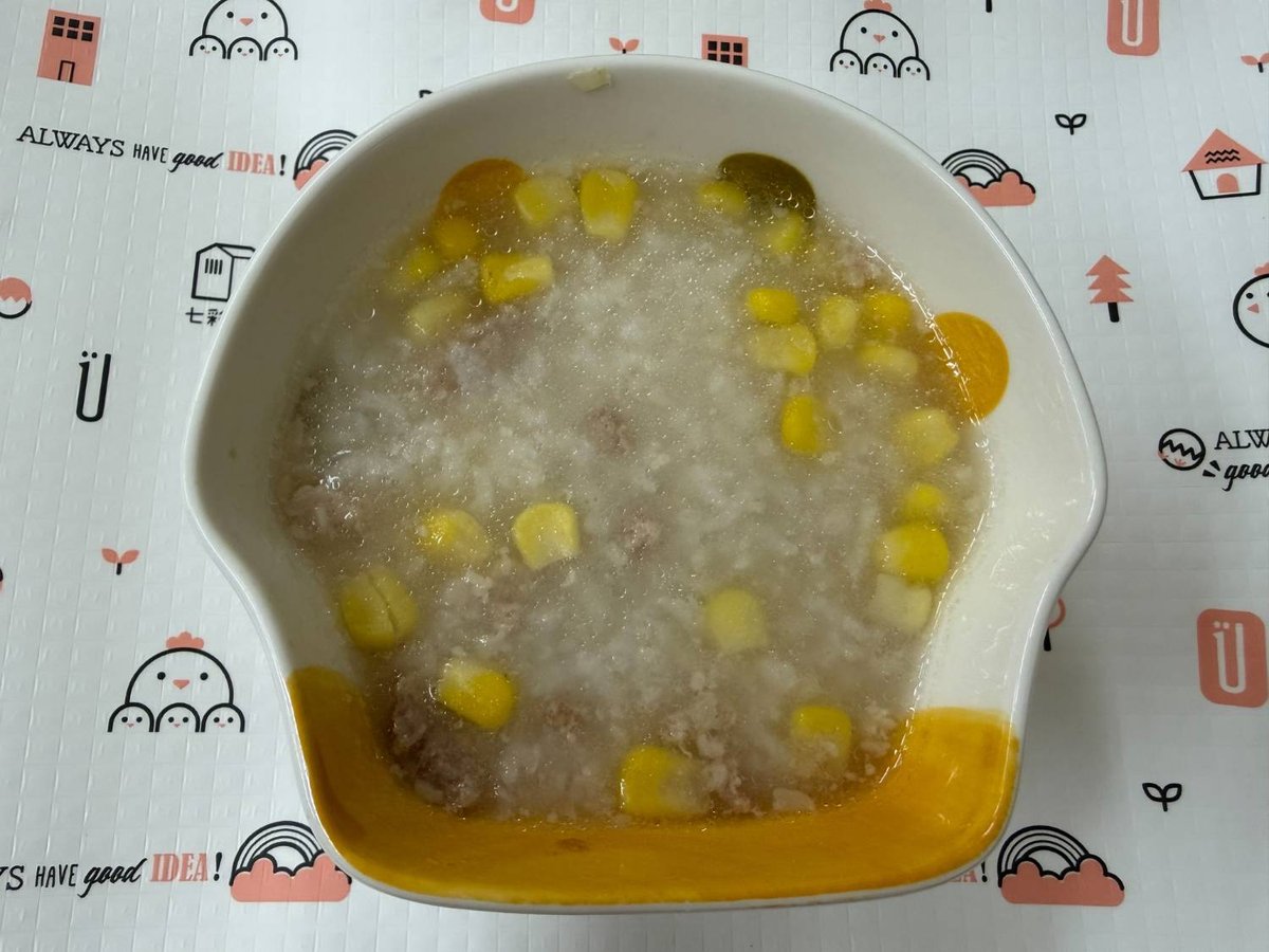 玉米蔬菜粥
