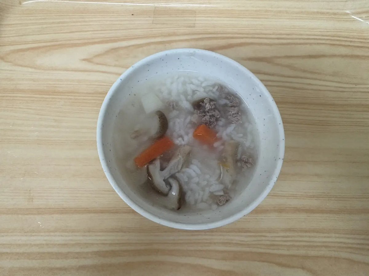 香菇瘦肉粥